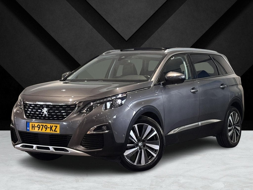 Peugeot 5008 Blue Lease Allure Premium 1.2 Turbo 130pk EAT8, Auto's, Peugeot, Gebruikt, 1199 cc, 7 stoelen, Origineel Nederlands