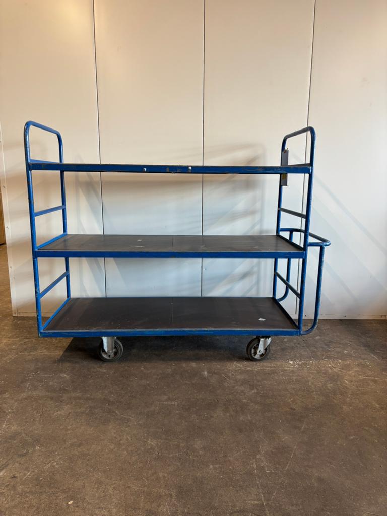 Grote magazijnkar / magazijnwagen / transportkar / wagen, Ophalen, Gebruikt, Transportkar, .