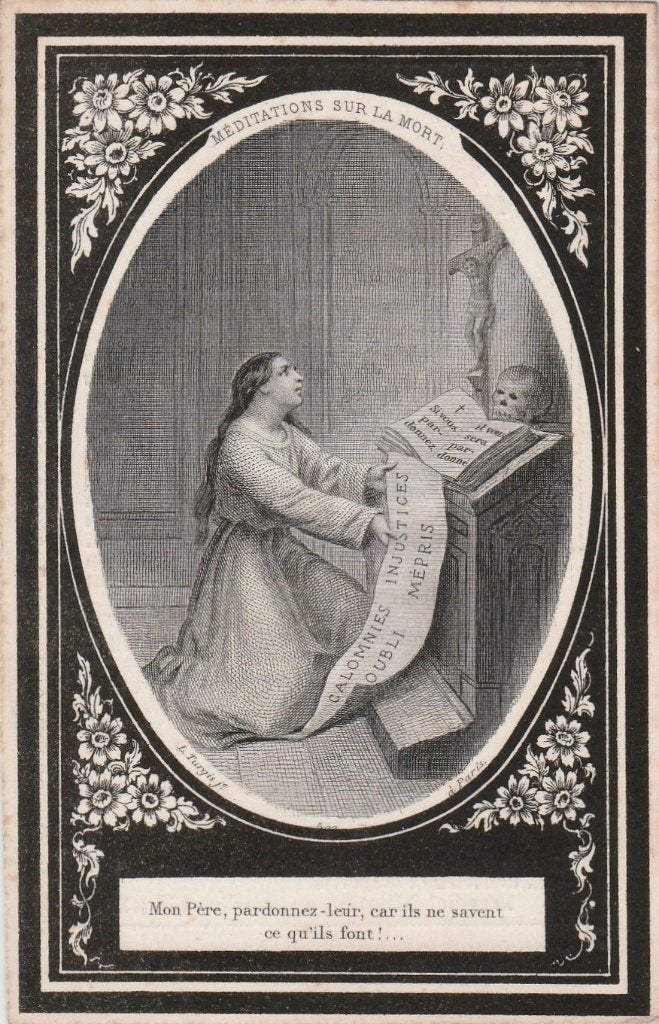 maastricht-oude bidprentjes, Ophalen of Verzenden, Bidprentje