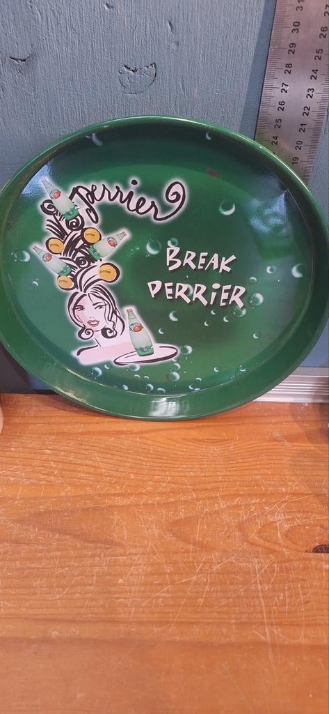 Perrier dienblad perrier break (27426), Verzamelen, Ophalen of Verzenden, Zo goed als nieuw, Overige merken