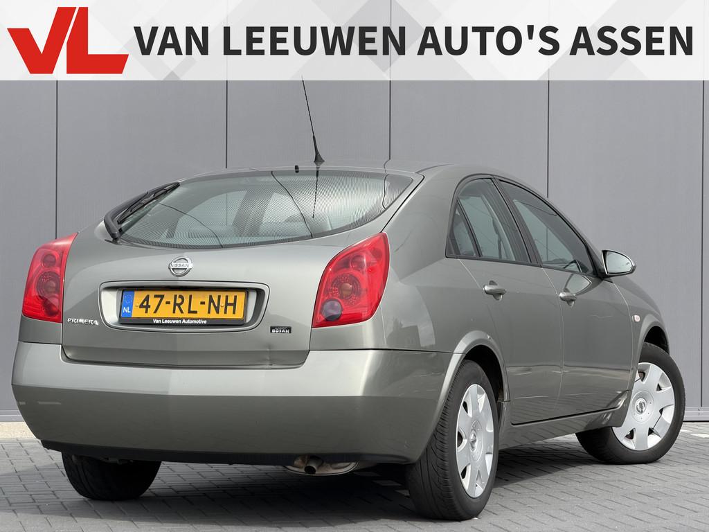 Nissan Primera 1.8 Visia | Clima | Elek ramen | N.A.P., Voorwielaandrijving, Automatische klimaatregeling, Stof, Zwart