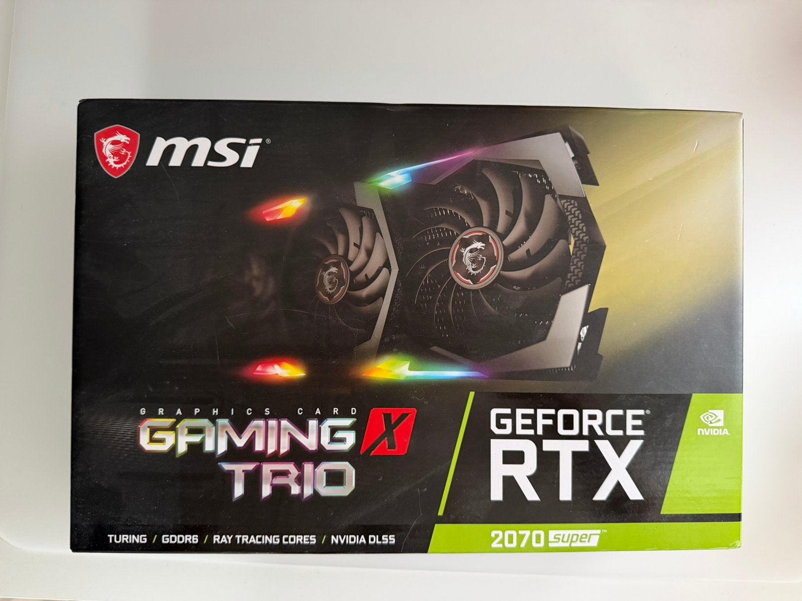 Msi gaming X trio Rtx 2070 super, Ophalen, Zo goed als nieuw, GDDR6, PCI-Express 3