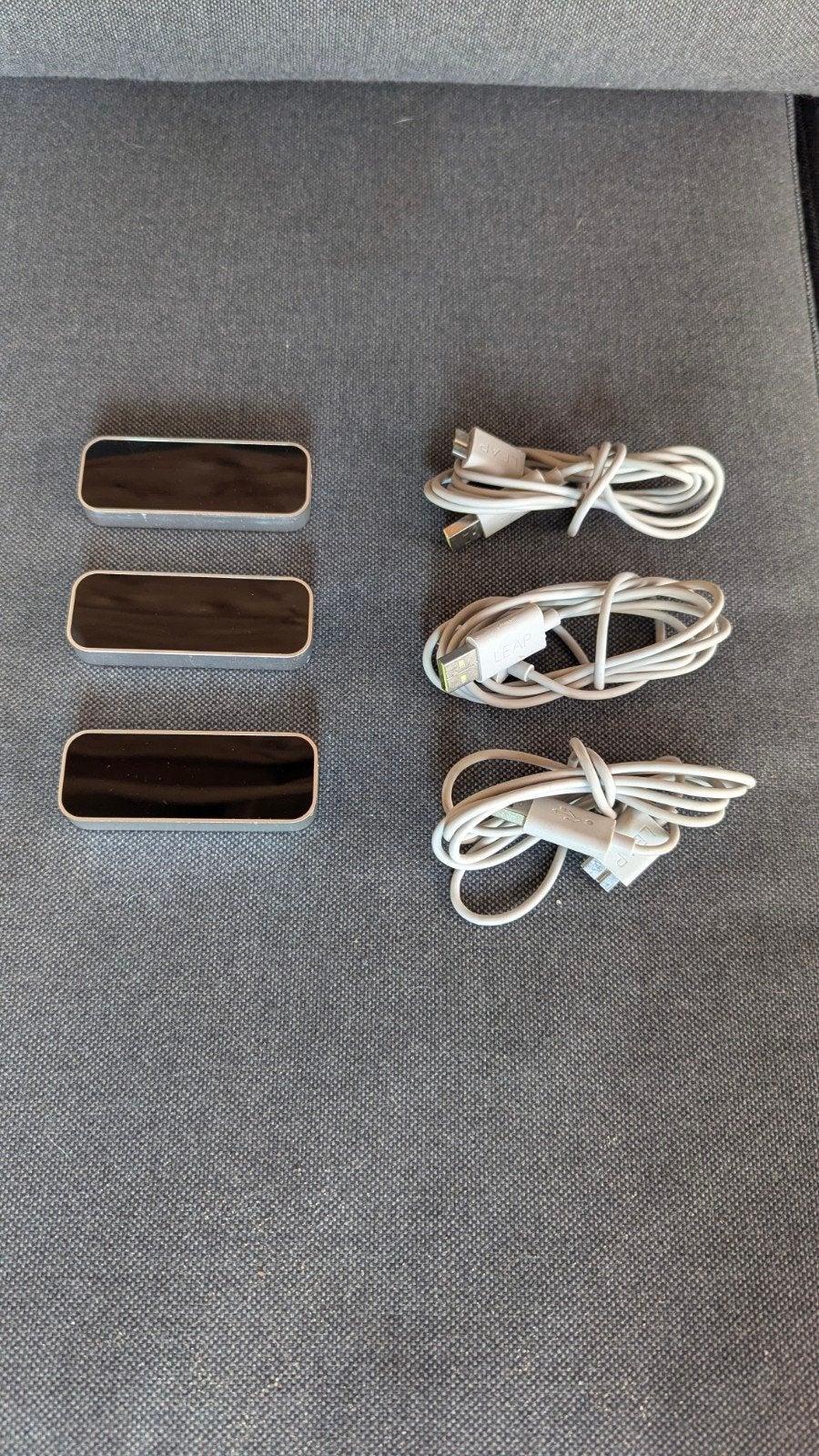 Leap Motion Controllers met USB-kabels (2 stuks), Ophalen of Verzenden, Gebruikt