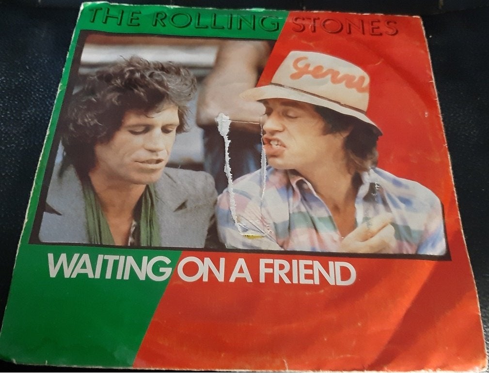 The Rolling Stones – Waiting On A Friend, Gebruikt, Verzenden, 7 inch, Pop