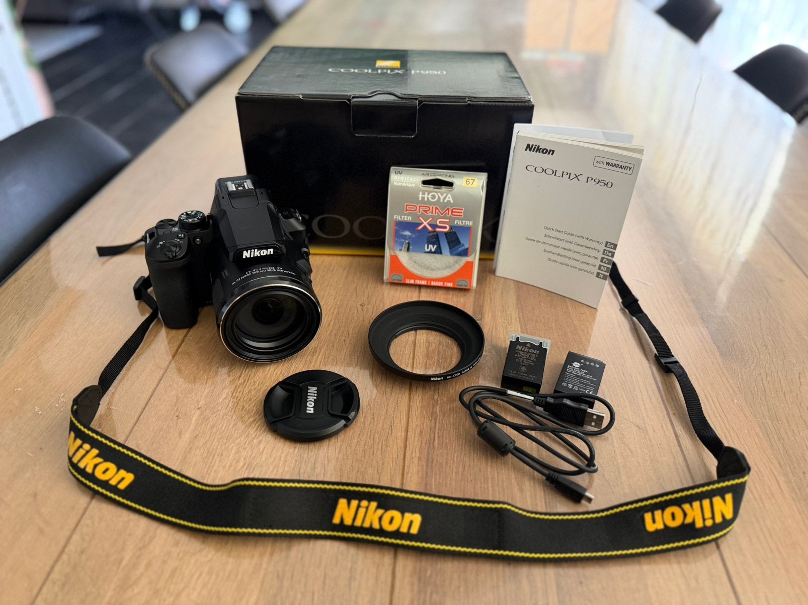 Nikon Coolpix P950 Bridgecamera - Zo goed als nieuw, Audio, Tv en Foto, Fotocamera's Digitaal, Ophalen, Beeldstabilisatie, Zo goed als nieuw