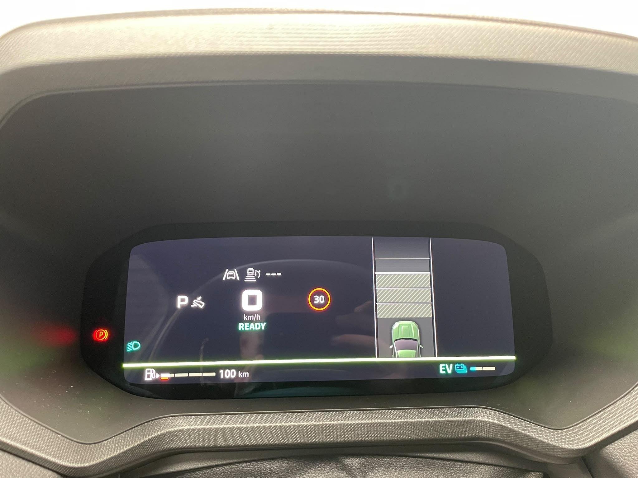 Dacia Bigster 1.8 Hybrid 155 Journey | Carplay | AndroidAuto, Auto's, Dacia, Stof, Gebruikt, Met garantie (alle), Zwart