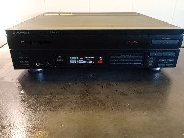Pioneer Laserdisc Speler CLD-1500 met diverse muziek LD's, Ophalen of Verzenden, Gebruikt, Overige typen