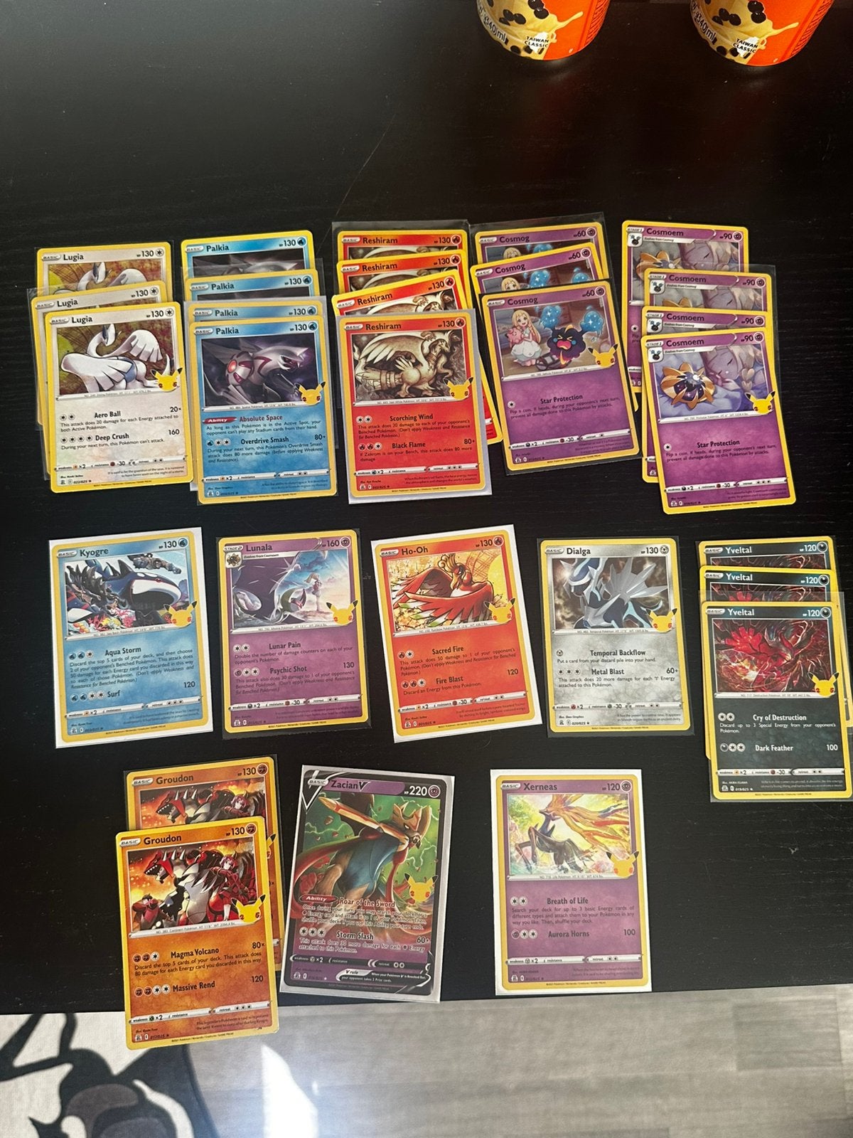 Pokemon Kaarten Celebration 25th Anniversary Base Set, Ophalen of Verzenden, Zo goed als nieuw, Meerdere kaarten, Foil