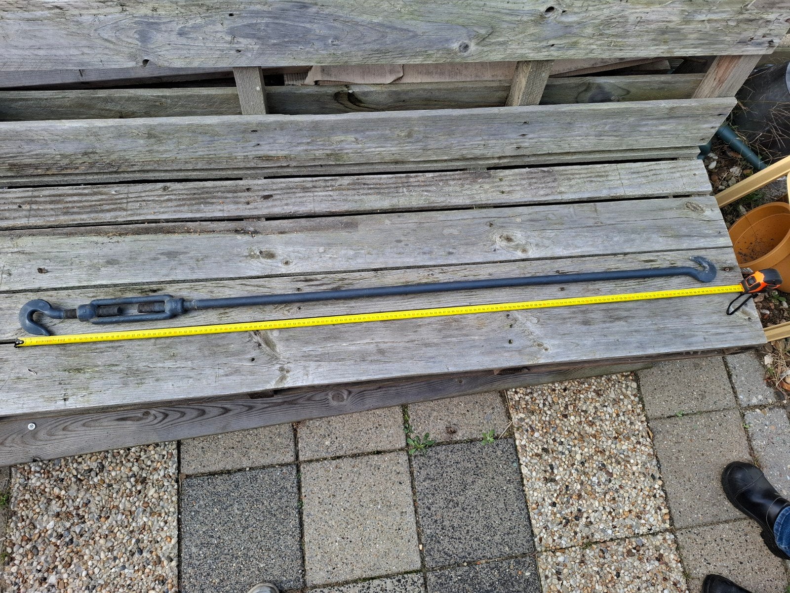 spanhaak m20 werkend 145/155 cm., Ophalen of Verzenden