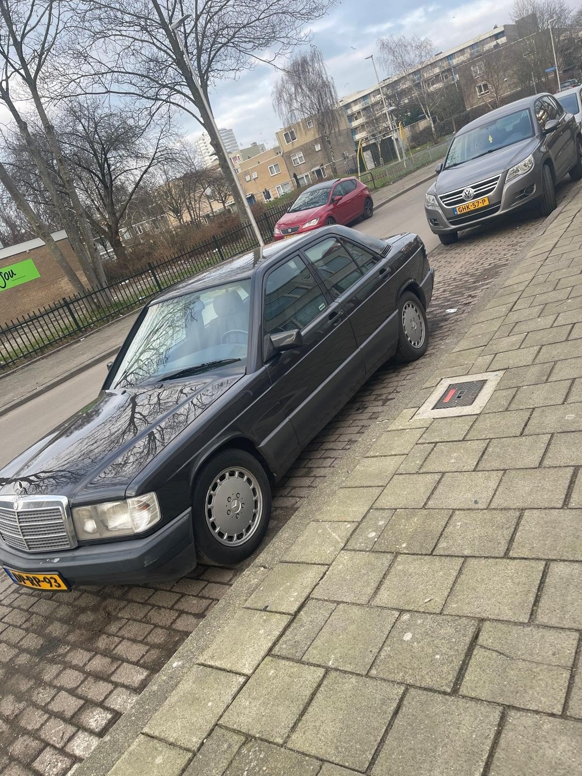 Mercedes-Benz 190-Serie 1.8 E AUT U9 1992 Zwart, foto 3
