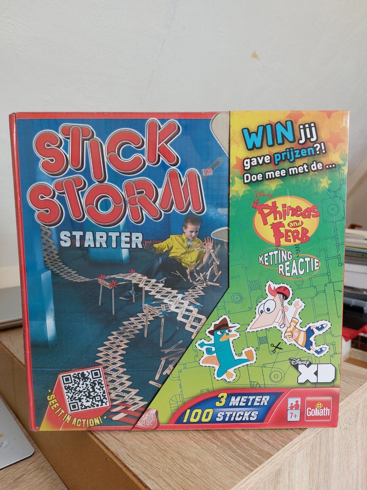 Stick Storm, Een of twee spelers, Ophalen, Nieuw, Goliath