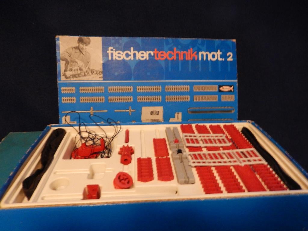 Fischer technik vintage bouwset  model mot 2, Verzamelen, Speelgoed, Ophalen of Verzenden, Nieuw