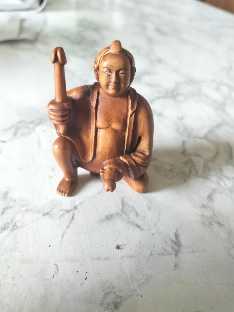 erotische netsuke, Verzamelen, Ophalen of Verzenden, Zo goed als nieuw, Fantasy