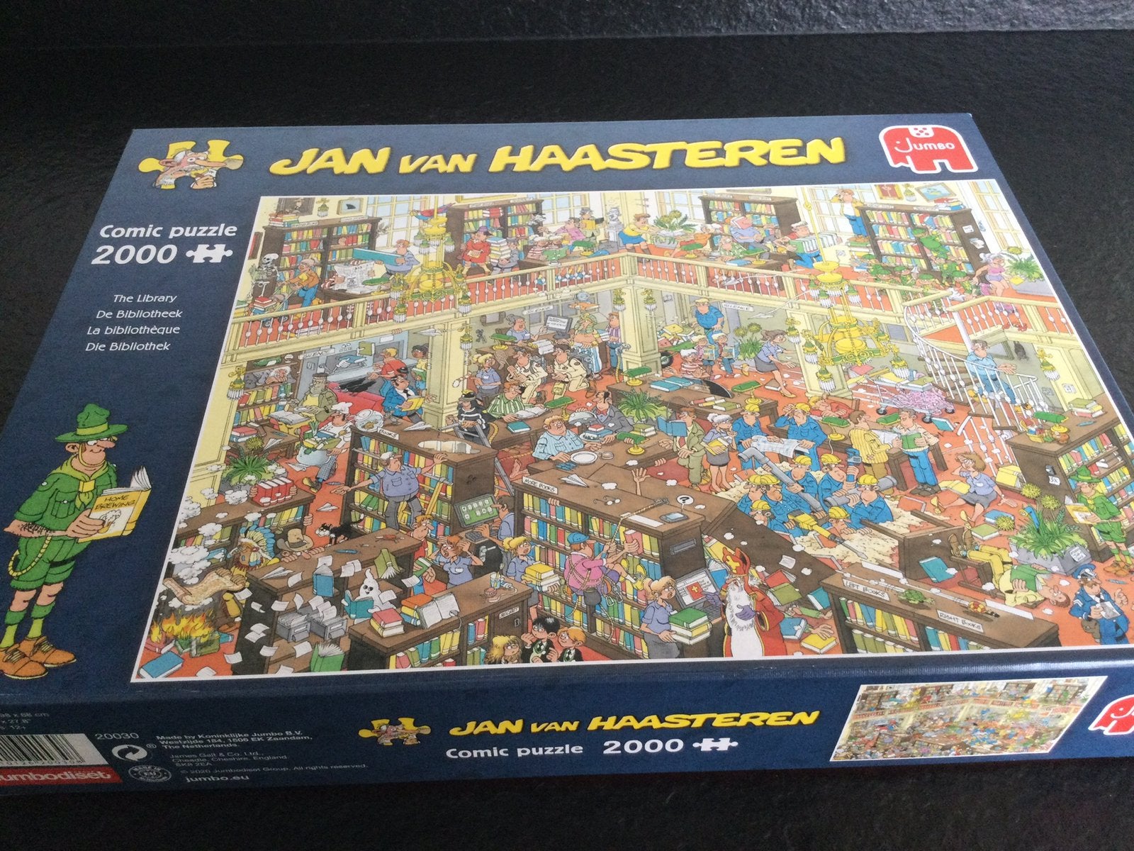 Puzzel van Jan van Haasteren, Ophalen, Meer dan 1500 stukjes, Zo goed als nieuw, Legpuzzel