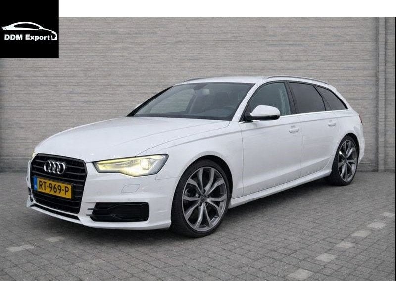 Audi A6 Avant 3.0 TDI quattro Premium Edition (bj 2014), Auto's, Automaat, Stof, Gebruikt, Euro 6