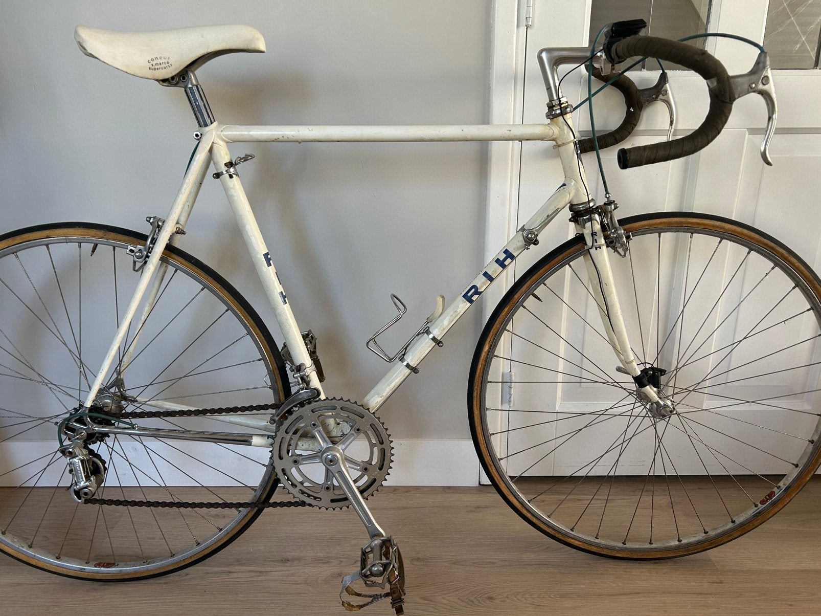 Racefiets RIH Bustraan 1973 Campagnolo (vintage retro race), 28 inch, Gebruikt, Velgrem, 57 tot 61 cm