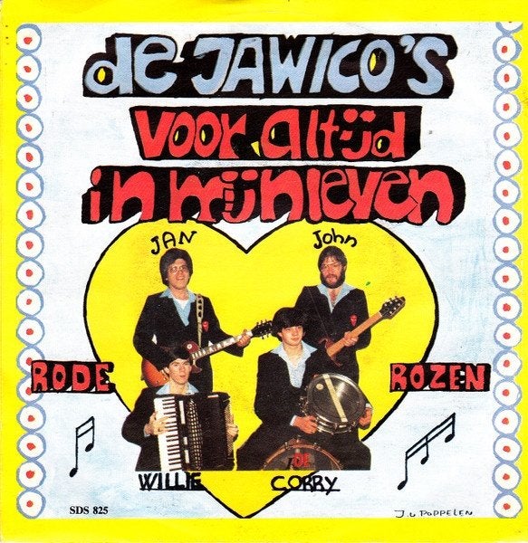 De Jawico's - Voor Altijd In Mijn Leven, Gebruikt, Verzenden, 7 inch, Fotohoes