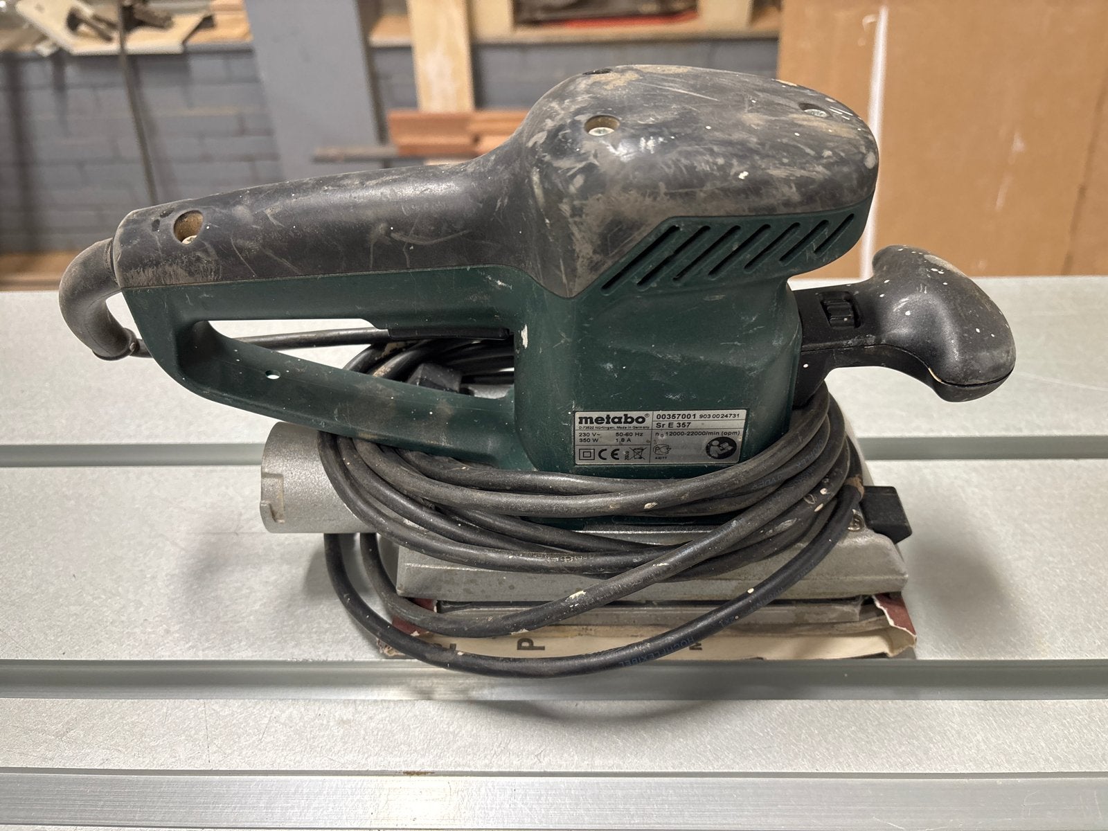 Metabo SR E 487 Vlakschuurmachine - Gebruikt, Ophalen, Gebruikt, Minder dan 600 watt, Vlakschuurmachine