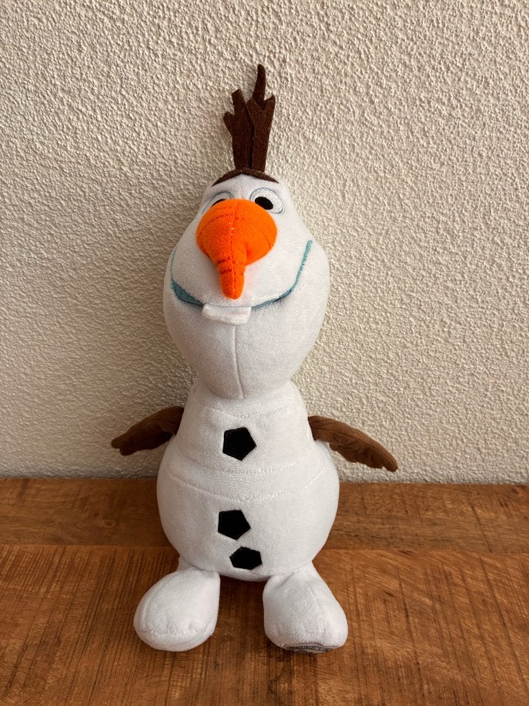 Disney knuffel Olaf Frozen. 30 cm. Disney Store. ZGAN., Kinderen en Baby's, Speelgoed | Knuffels en Pluche, Disney, Disney, Overige typen