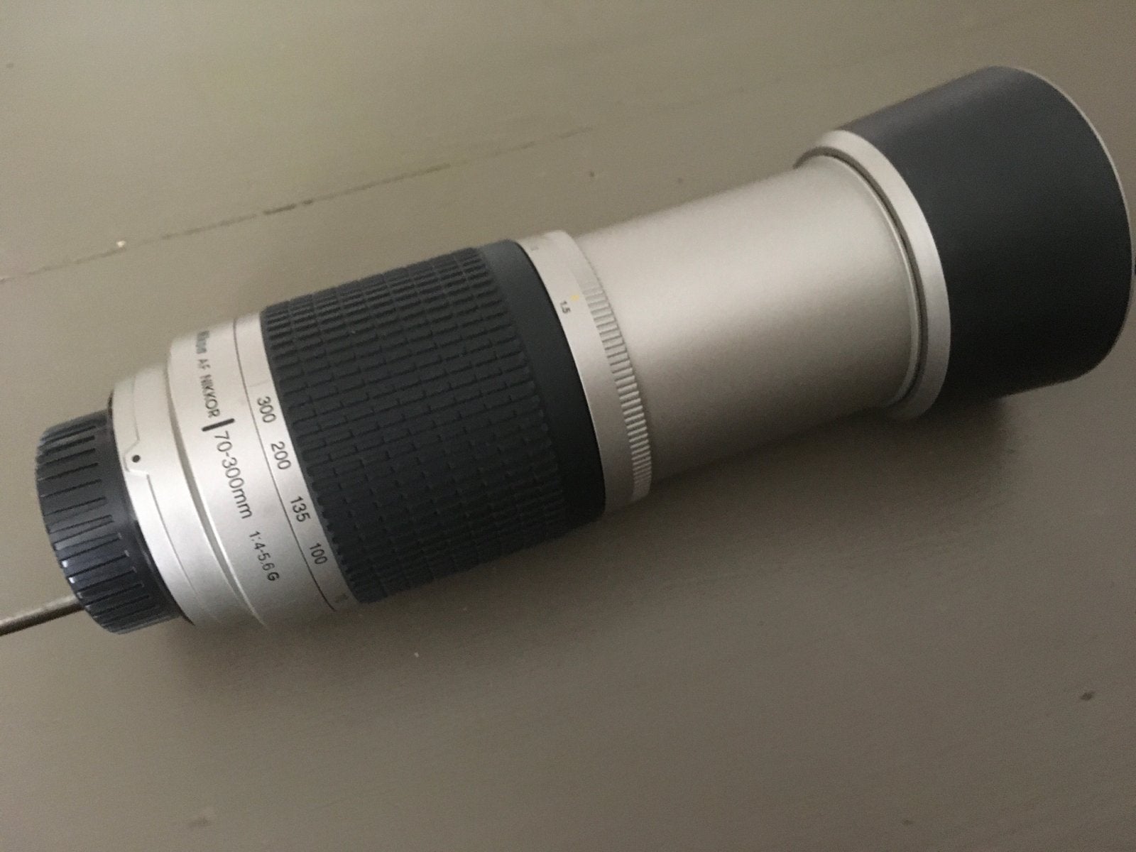 Nikon AF NIKKOR 70-300mm 1:4-5.6G Telelens, Gebruikt, Autofocus, Nikon, Nikon F-mount