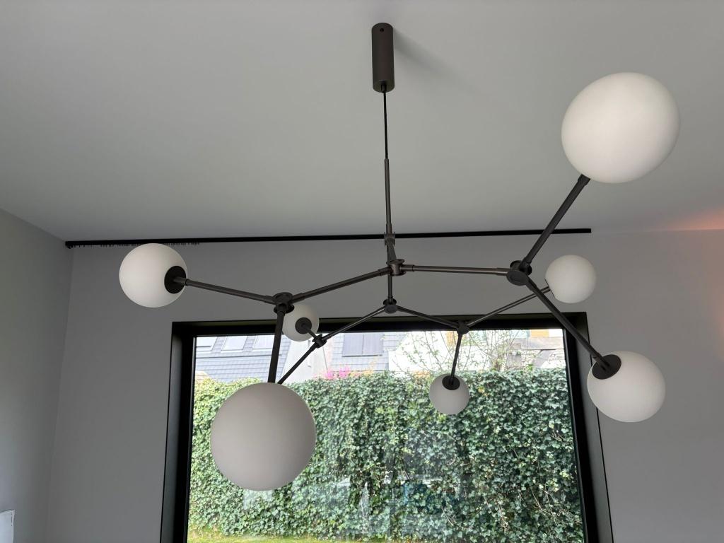 Drop Chandelier hanglamp 157x115x85 was 1.150 euro, Ophalen, Gebruikt, 75 cm of meer