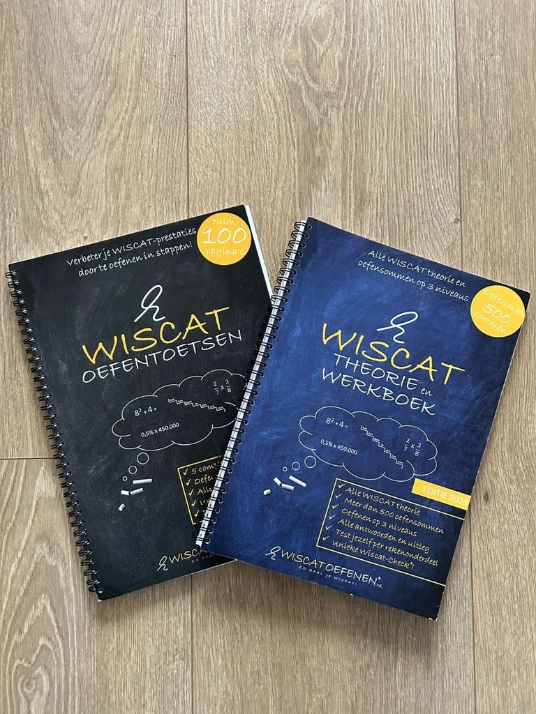 Wiscat theorie, werkboek en oefentoetsen, Boeken, Ophalen of Verzenden, Zo goed als nieuw, Overige niveaus, Nederlands