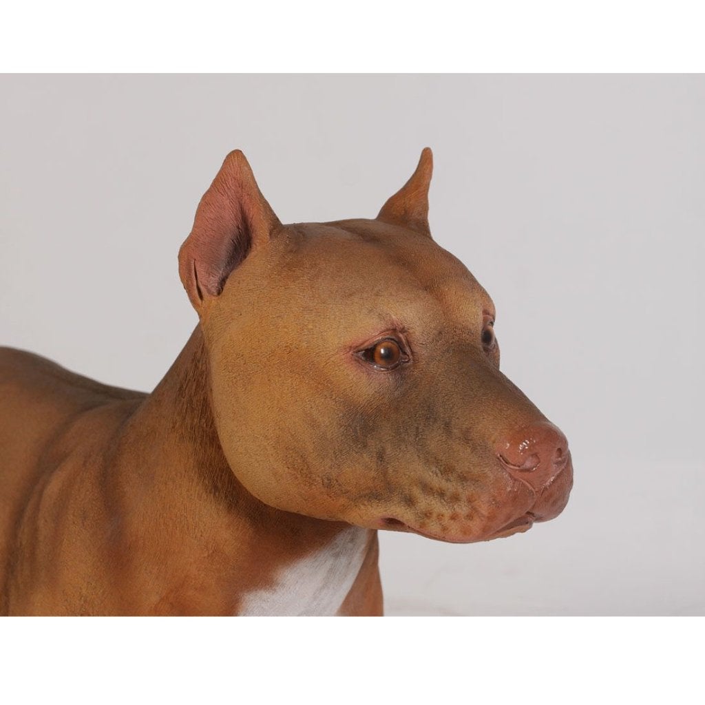 Pitbull beeld - Lengte 87 cm, Ophalen, Nieuw, Overige typen