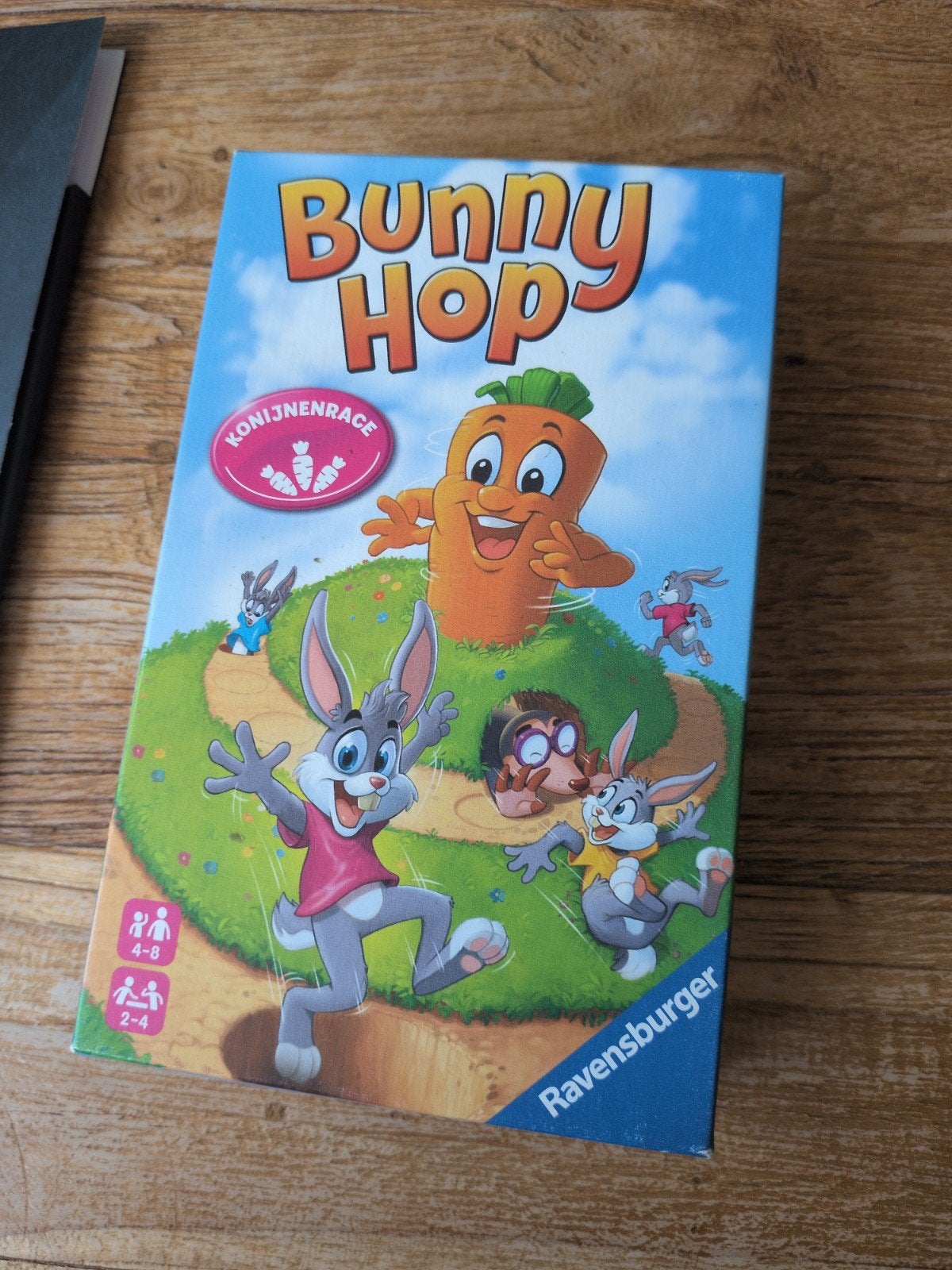 Bunny Hop Konijnenrace - Ravensburger Gezelschapsspel, Hobby en Vrije tijd, Gezelschapsspellen | Bordspellen, Drie of vier spelers
