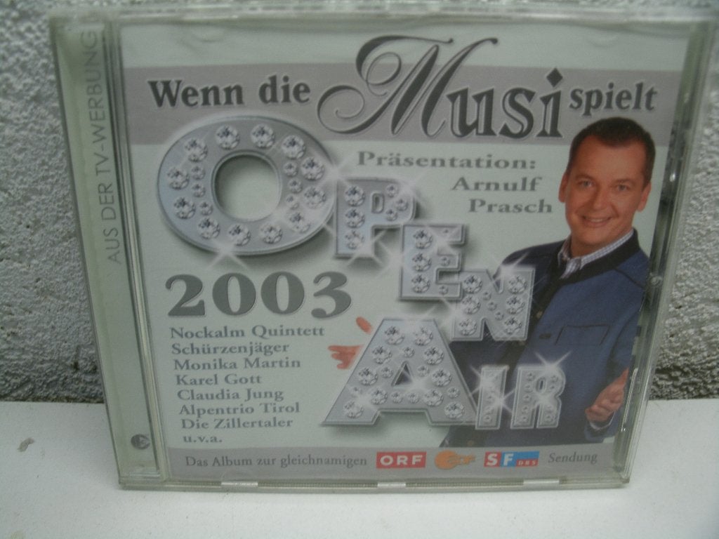 cd 61 wenn die musi 2003 open air, Ophalen of Verzenden, Zo goed als nieuw