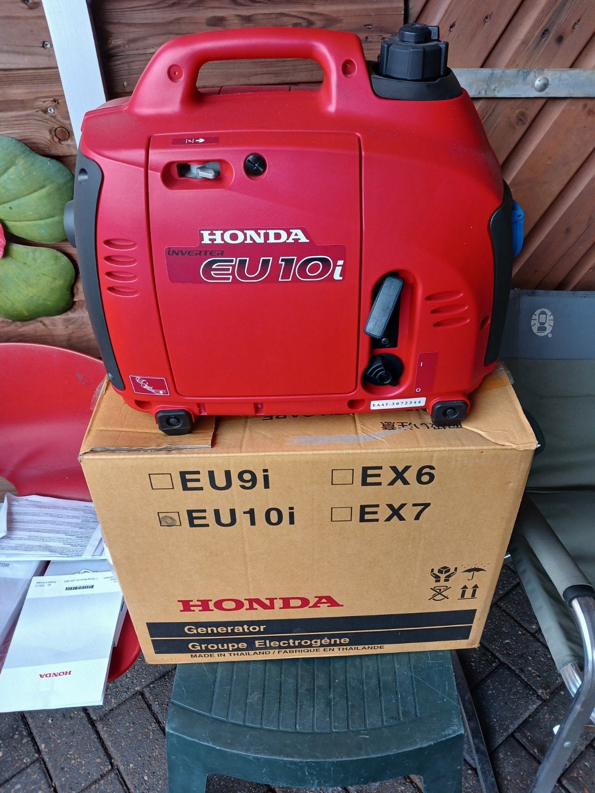 Nieuwe Honda EU10i Aggregaat met Boekjes, Ophalen, Nieuw, Minder dan 5 kVA, Benzine