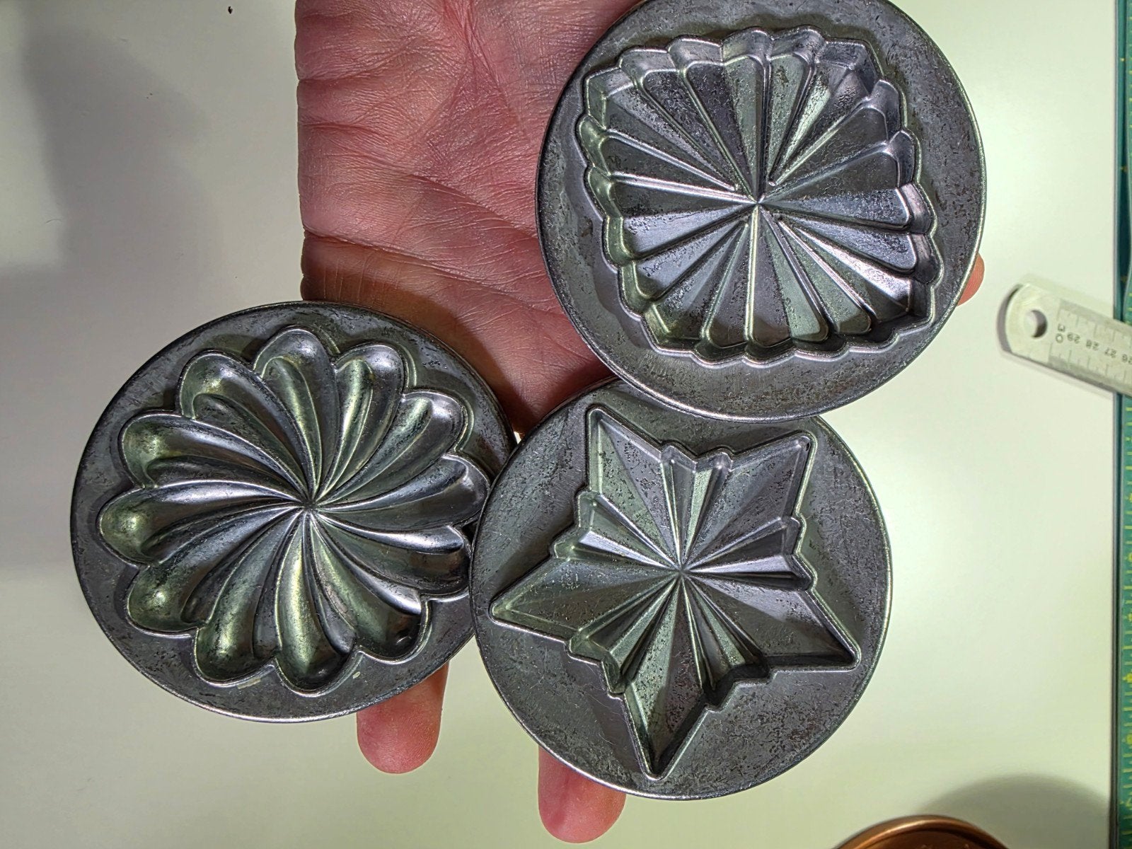 Nordic Ware Cookiestamp, Ophalen of Verzenden, Zo goed als nieuw, Taarten of Cupcakes, Bakvorm