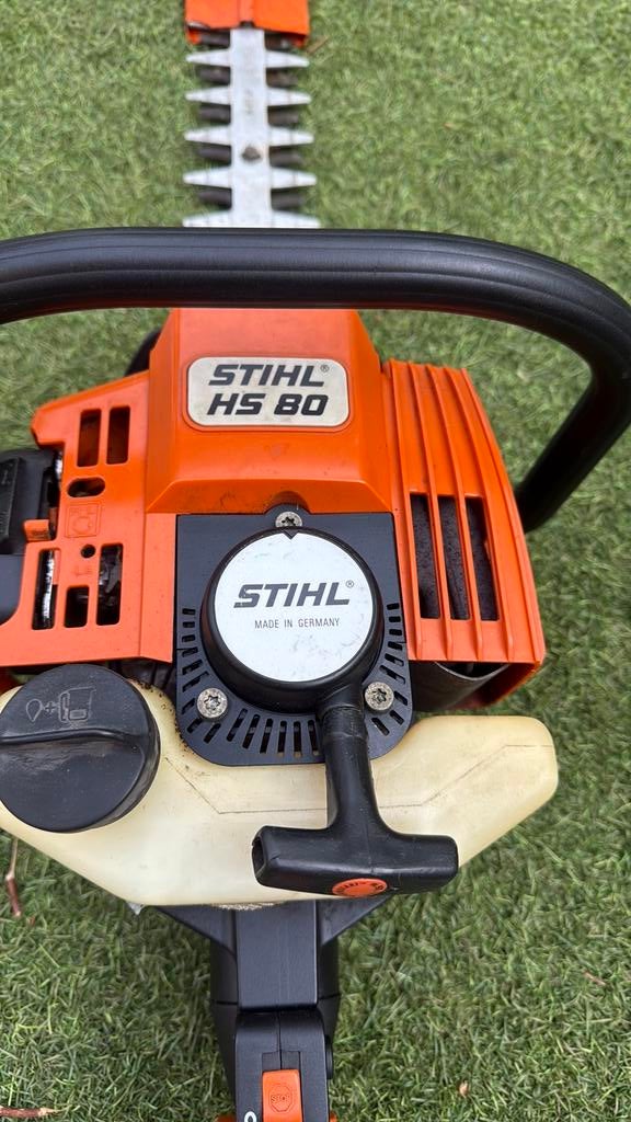 Stihl hs 80, Ophalen, Zo goed als nieuw, Benzine
