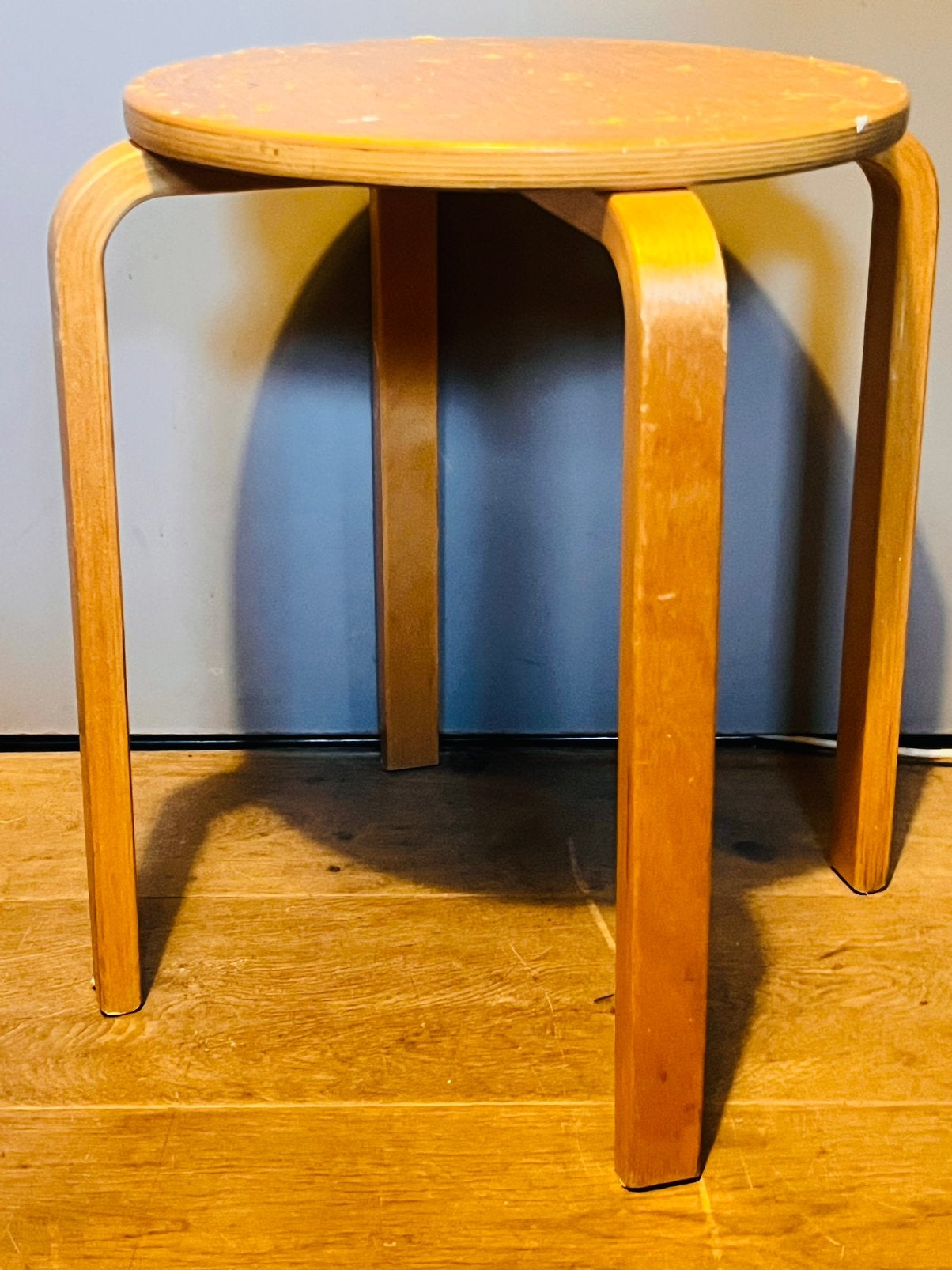 Vintage '99 IKEA 'Frosta' stool, Ophalen of Verzenden, Gebruikt, Hout
