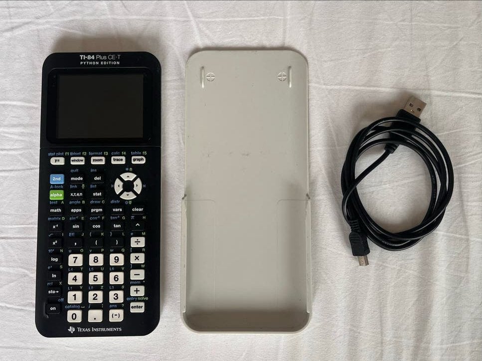 TI-84 Plus CE-T Python Edition (grafische rekenmachine), Diversen, Rekenmachines, Ophalen of Verzenden, Grafische rekenmachine