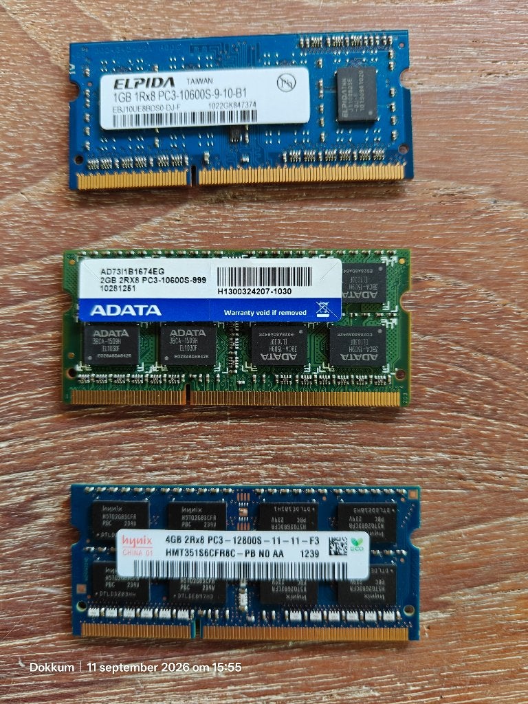RAM geheugen, Computers en Software, Ophalen of Verzenden, Gebruikt, DDR3, Desktop