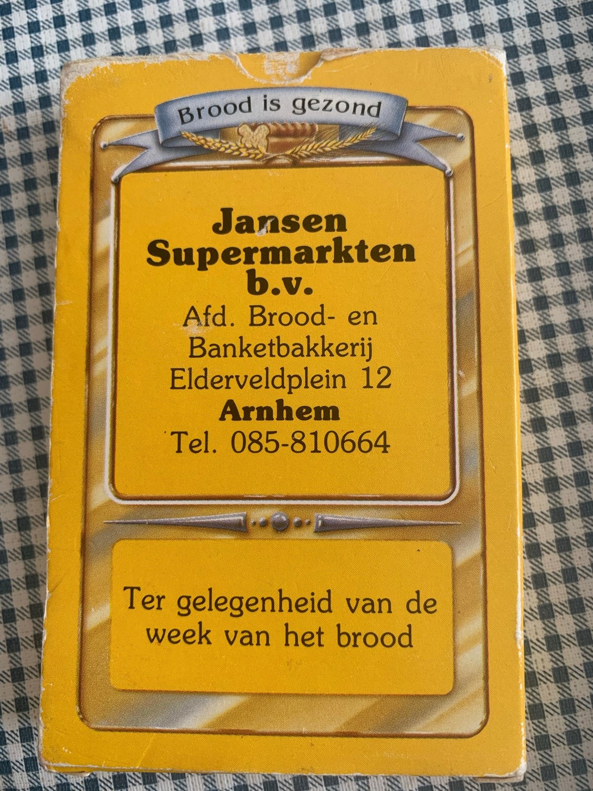 KWARTET : Jansen Supermarkten b.v. te Arnhem, Ophalen of Verzenden, Zo goed als nieuw