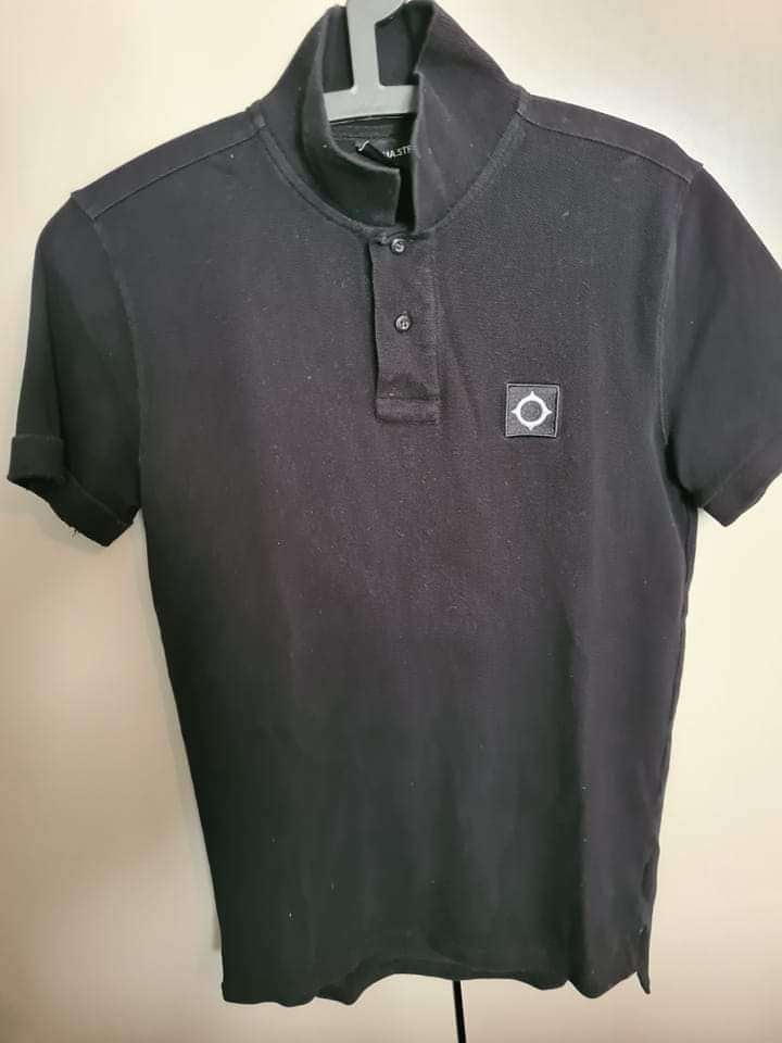 Ma.strum polo zwart maat xs, Verzenden, Zwart, Maat 46 (S) of kleiner, MA.STRUM