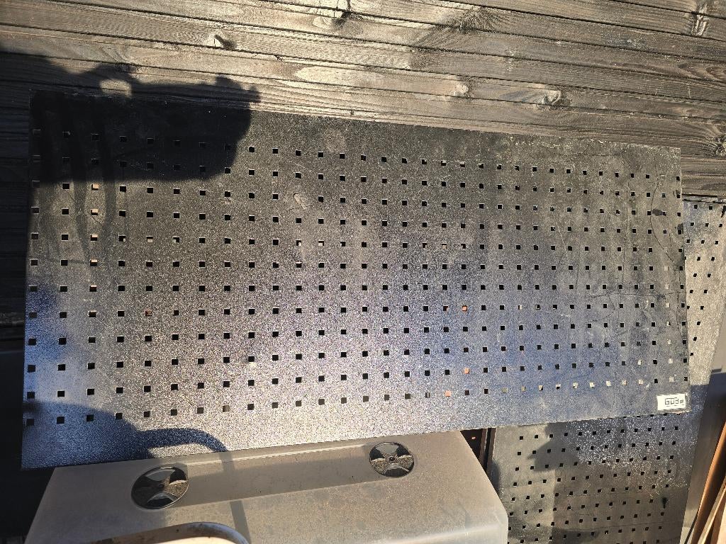 Güde stalen gereedschapswand / Ophangbord (3x), Ophalen, Gebruikt, 70 tot 120 cm