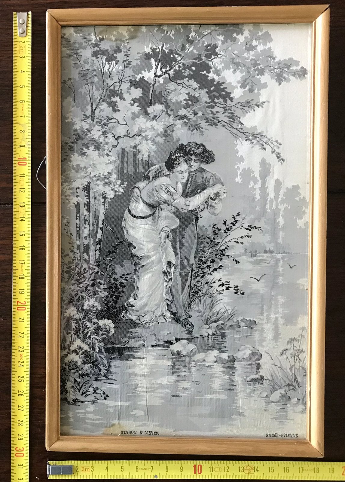 Oude Zijden  Schilderij Neyret Freres, Ophalen of Verzenden, Zo goed als nieuw, Reclamebord