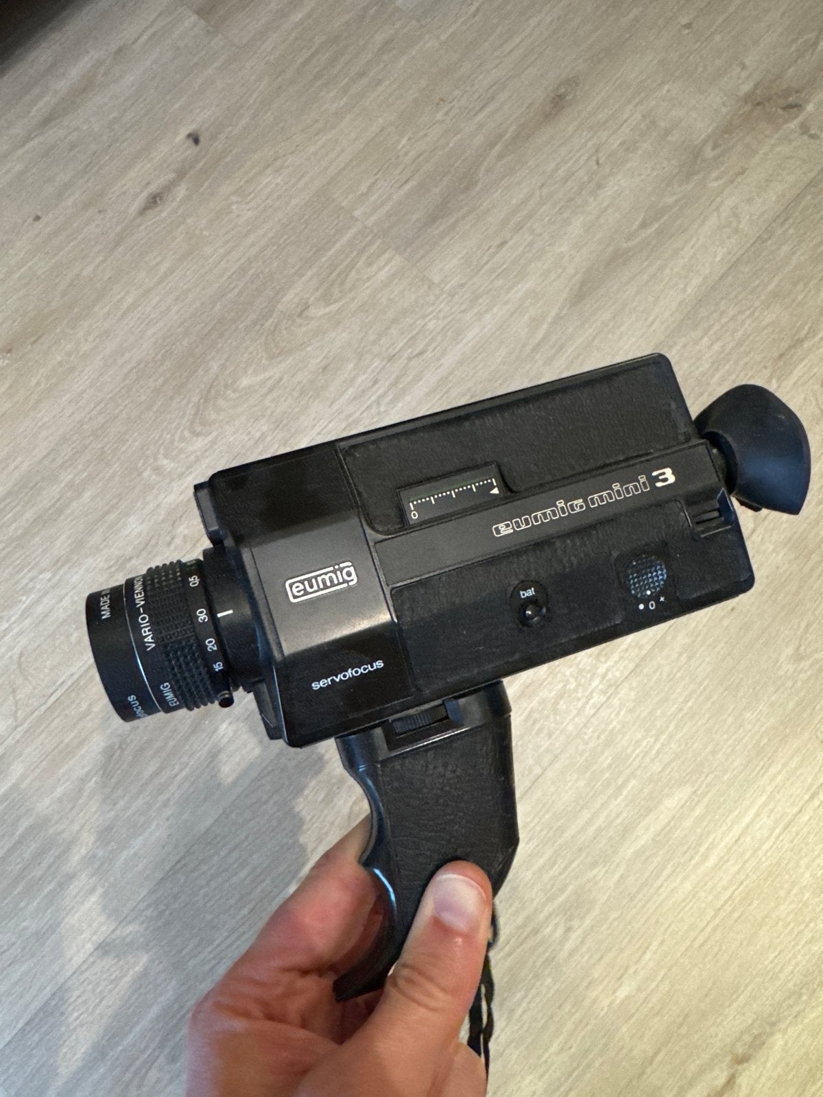Eumig Mini 3 Super 8 Camera - Vintage Filmcamera, Ophalen of Verzenden, 8mm, Camera