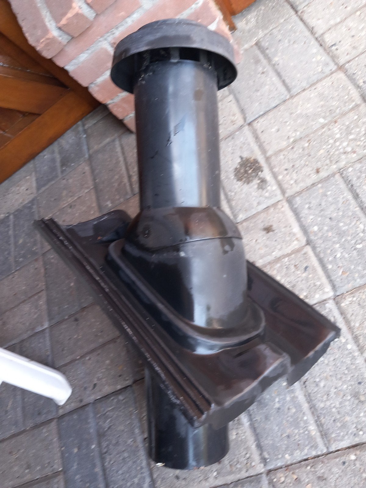 Ontluchtings dakdoorvoer 130 mm voor sneldekpan, Ophalen, Zo goed als nieuw, Ventilator en Afzuiger