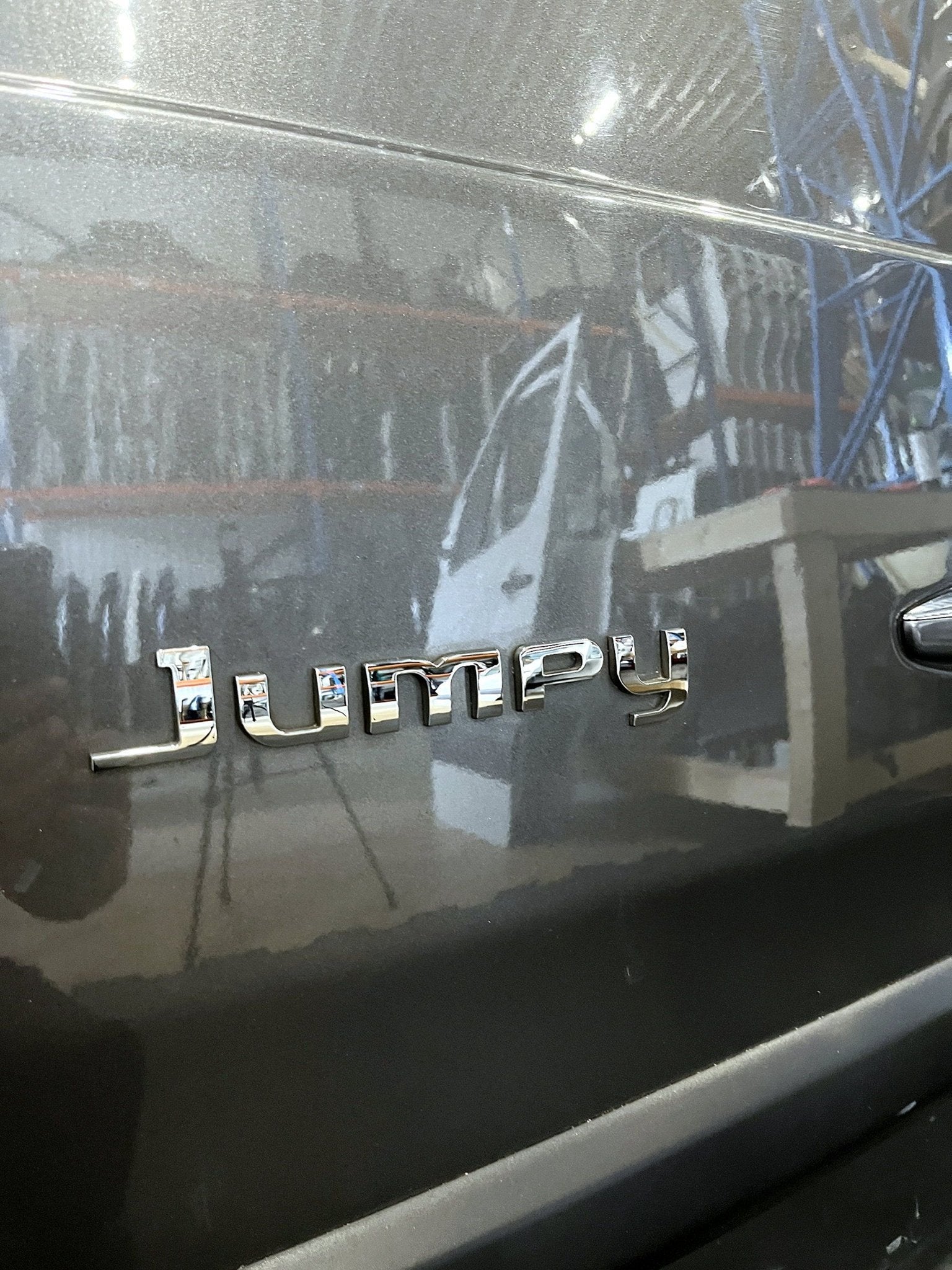 Achterdeur links Citroen Jumpy donkergrijs EVL 9811895280, Gebruikt, -, Ophalen of Verzenden, Achter