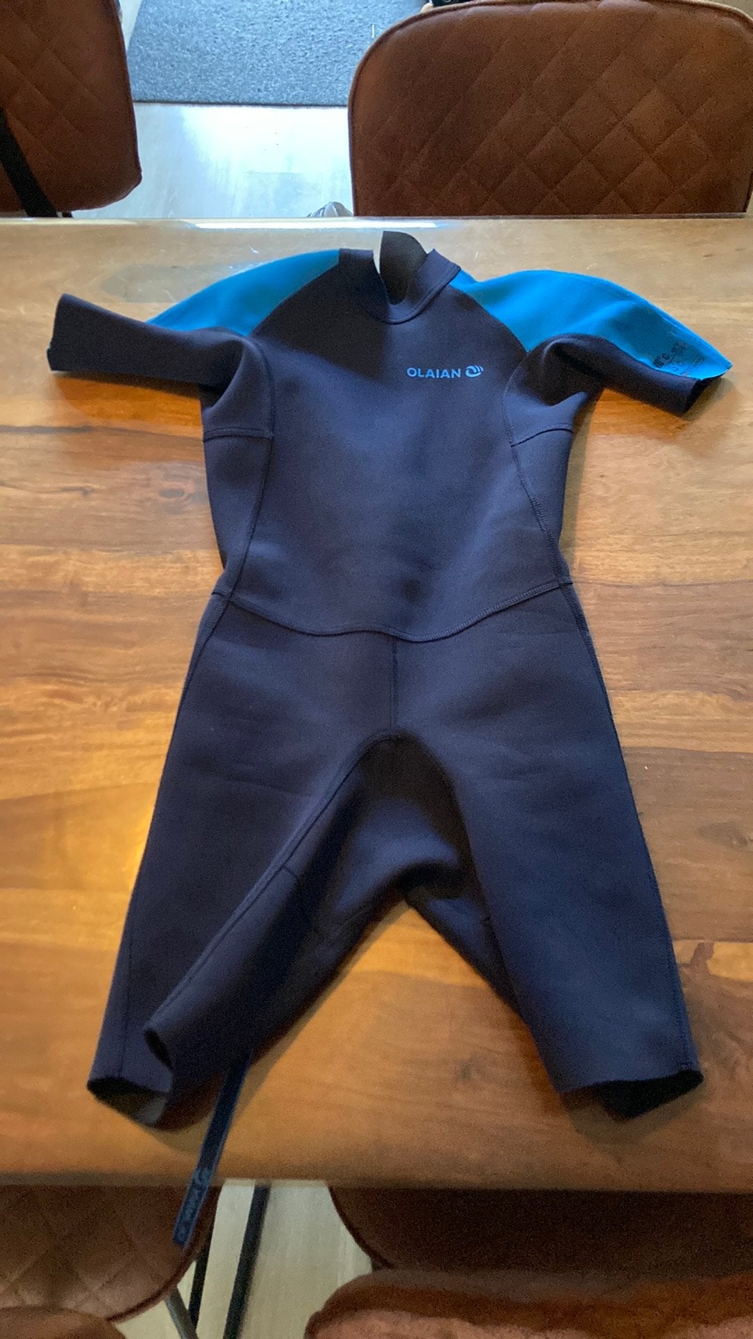 Wetsuit shortie surfpak, Watersport en Boten, Ophalen, Zo goed als nieuw, Kind, Wetsuit
