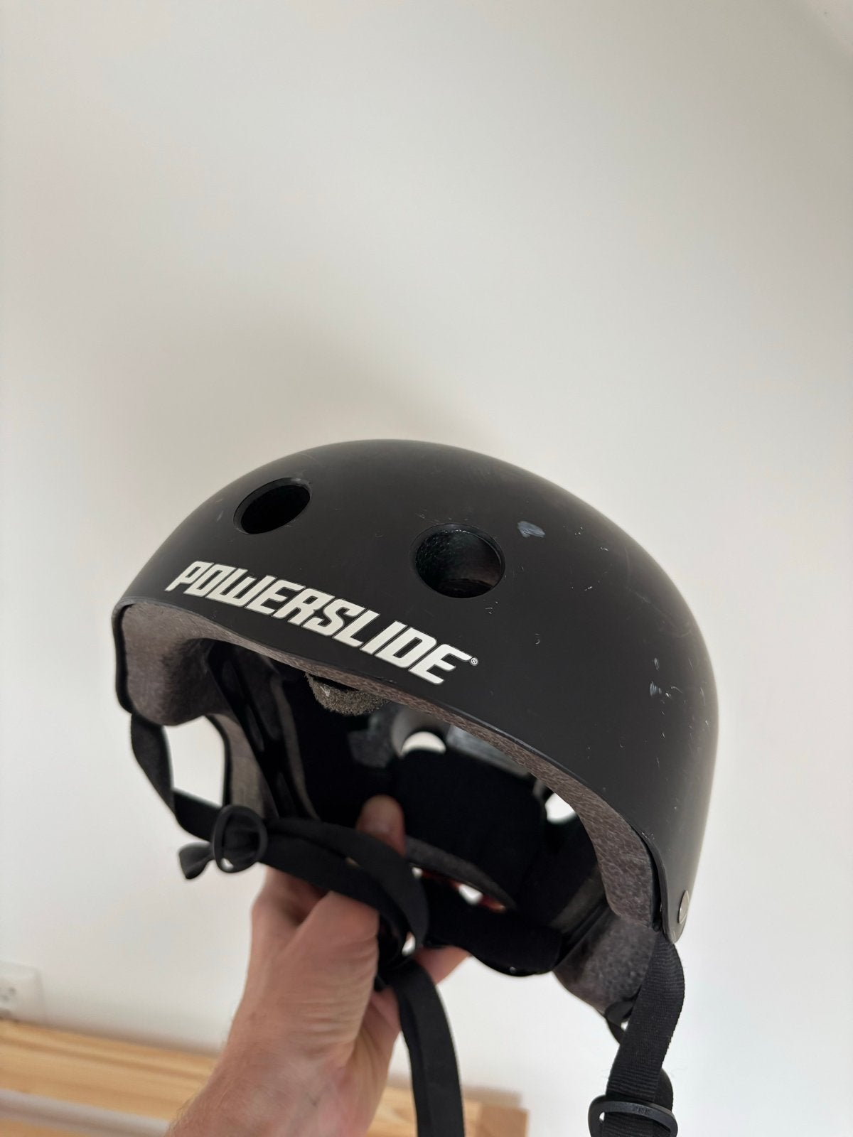 Powerslide skate schaats helm - Zwart, Gebruikt, Ophalen, Gebruikt