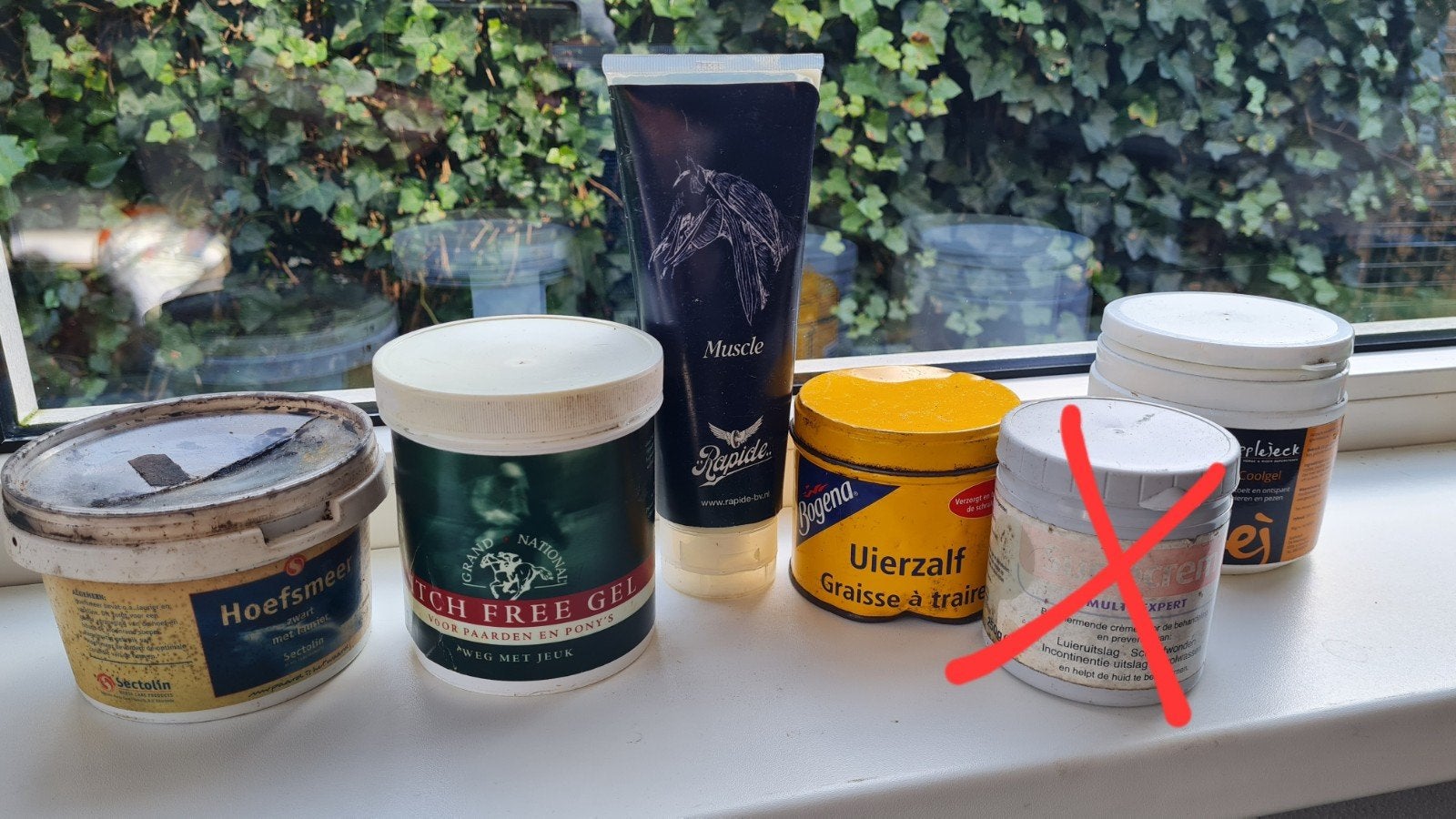 aanvulling zadelkast, Ophalen, Gebruikt