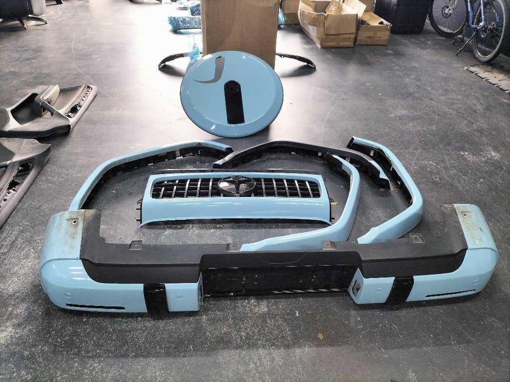 Bodykit Mercedes G-Klasse W463 Bumper Grille Verbreders, Ophalen, Gebruikt, Mercedes-Benz AG, Achter