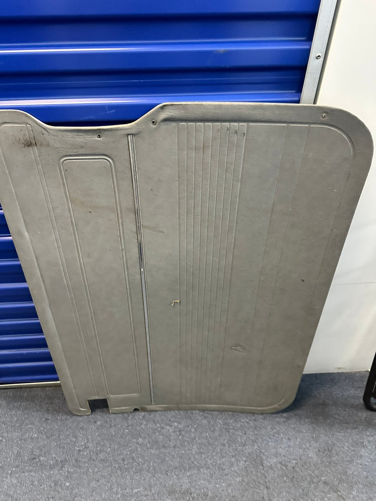 Origineel VW T3 Schuifdeur Paneel – Beige / Grijs Kunstleer, Ophalen
