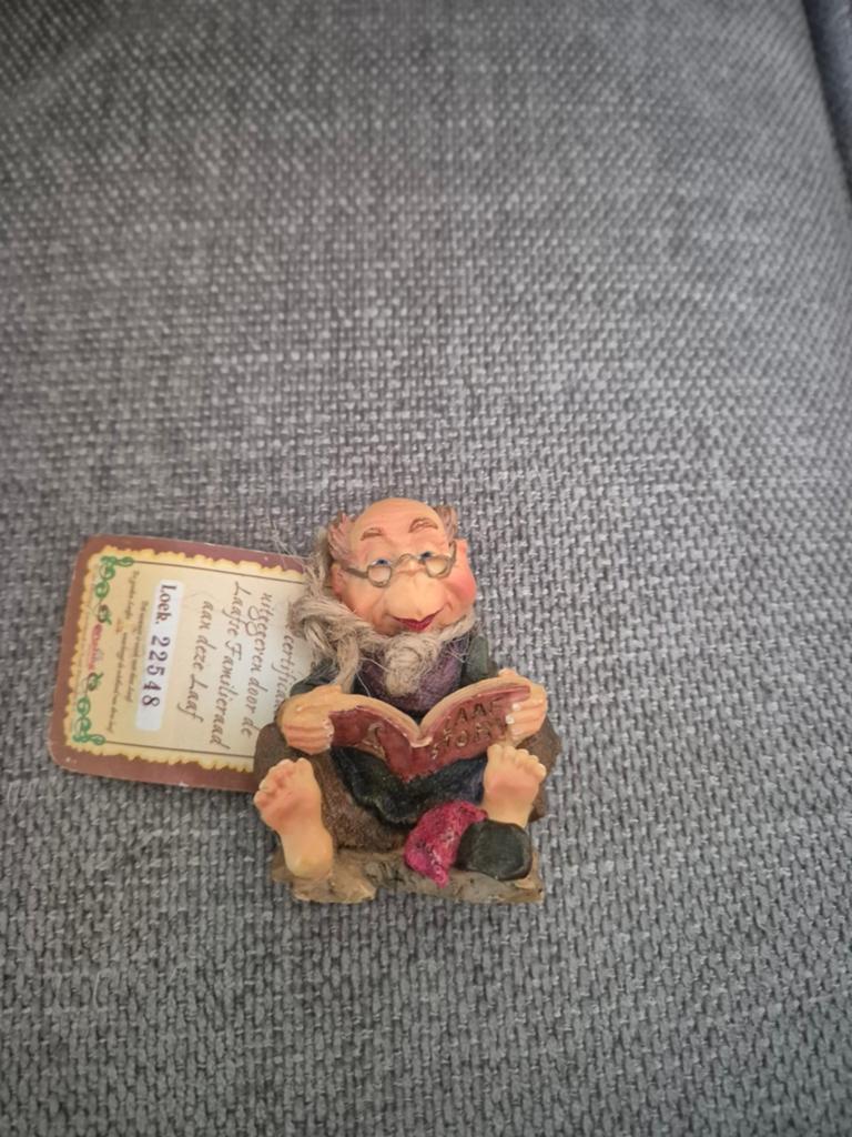 Laaf met boek magneet, Ophalen of Verzenden, Zo goed als nieuw