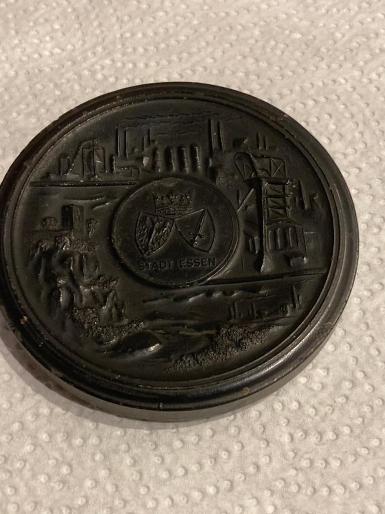 Aparte plaquette Essen, Ophalen of Verzenden