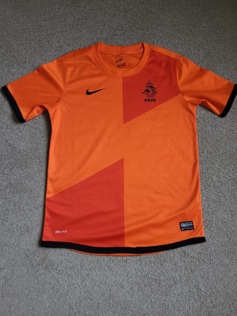 Nederlands elftal voetbalshirt nike maat 152 -158, Maat XS of kleiner, Ophalen, Zo goed als nieuw, Shirt